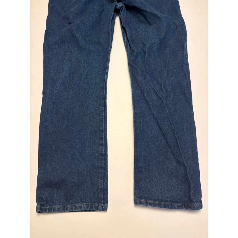 Wrangler Jeans Mens 42x32 Blue Cowboy Cut Original Fit Straight Leg 13MWZPW